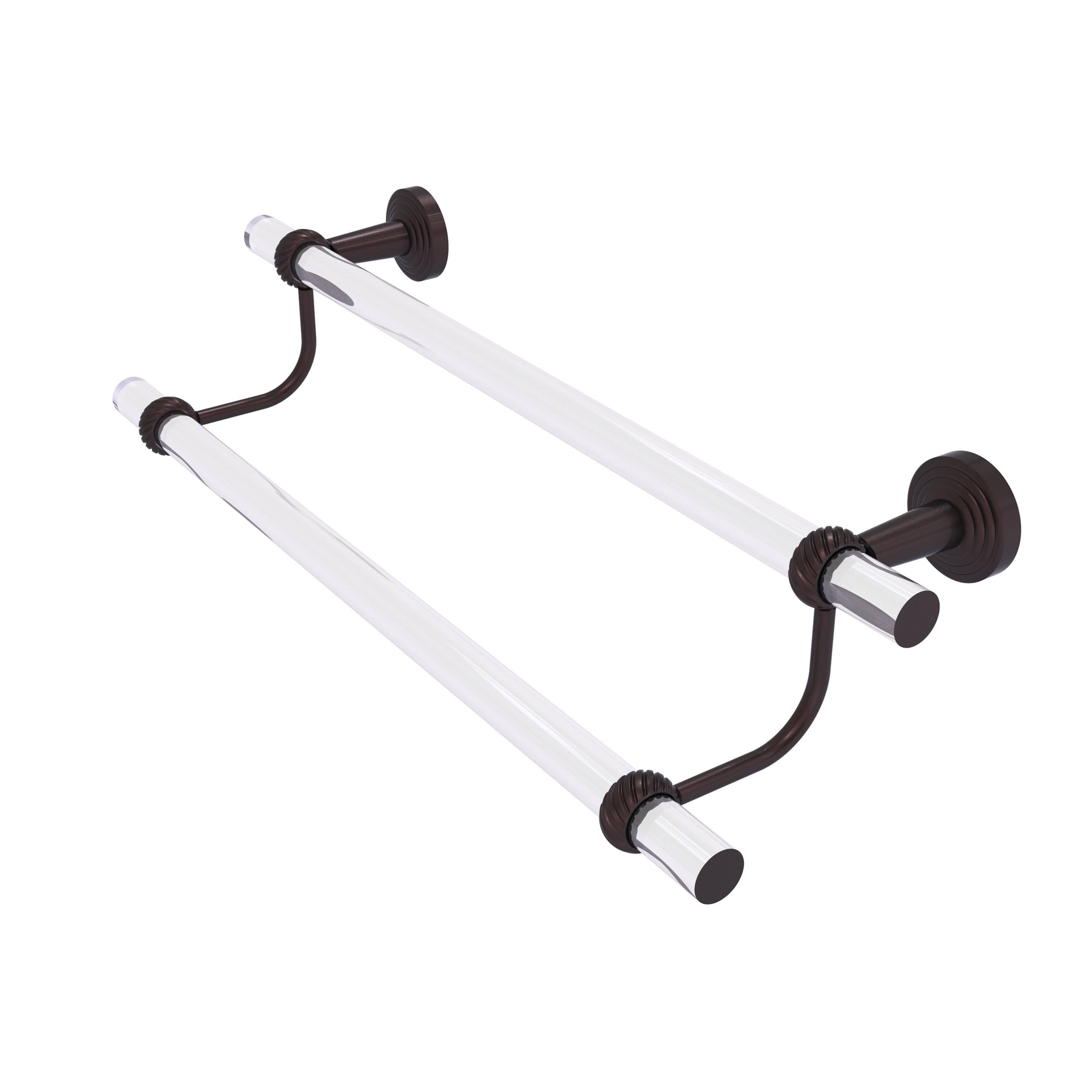 24 in. Double Towel Bar Antique Bronze Z45044