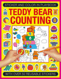 Teddy Bear Counting Playbook with Over 50 Reusable Stickers K873