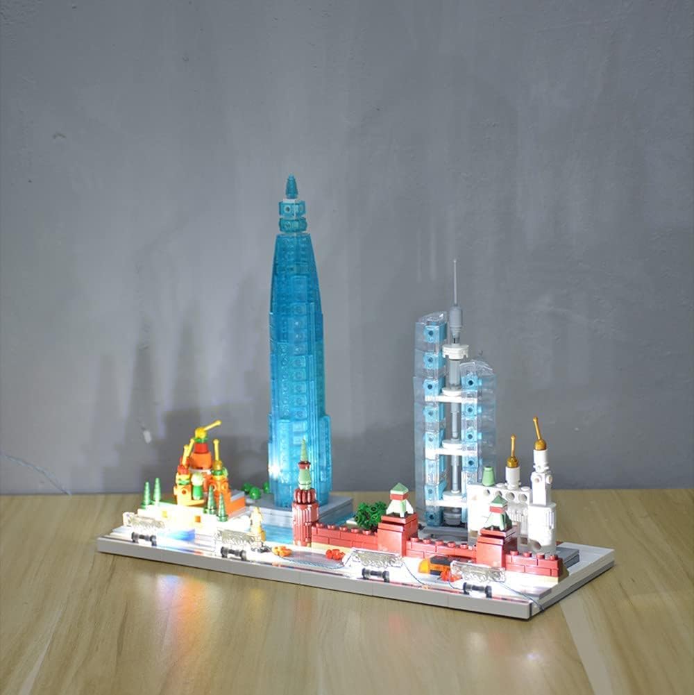 Building Blocks Set and Skyline City Architecture Building Bricks Set B8270