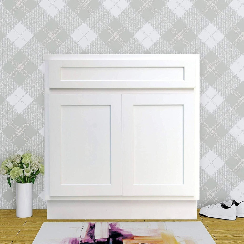 White 39 inch Vanity Cabinet Z156143
