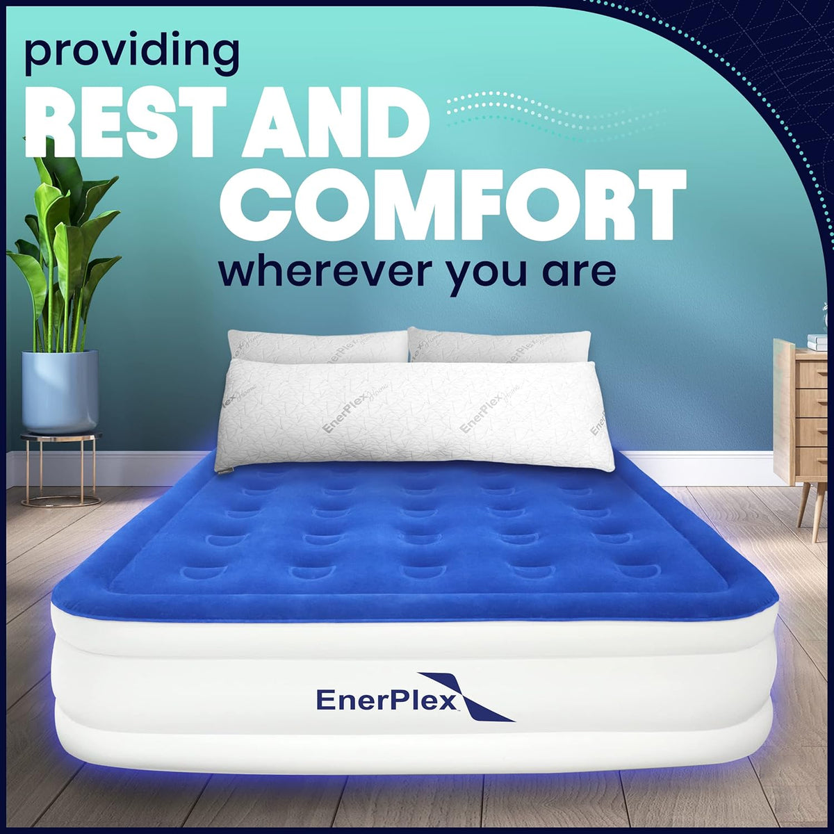 Twin Air Mattress with Built-in Dual Pump Q432228