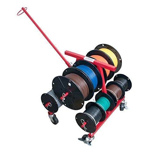 6 Spindle Portable Wire Caddy P715