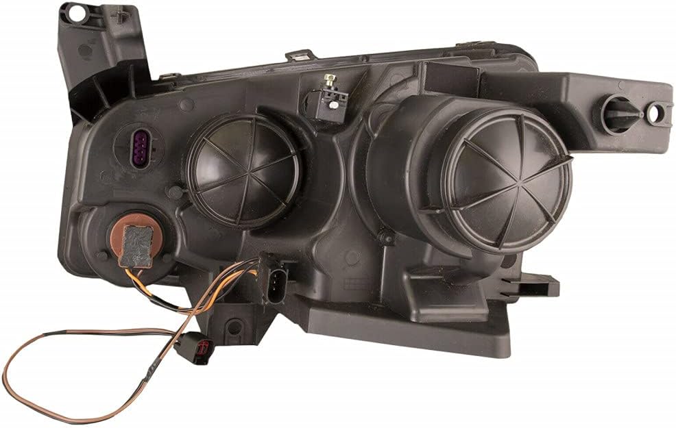 Headlight Assembly Pair with Bulbs for Dodge Charger V55702