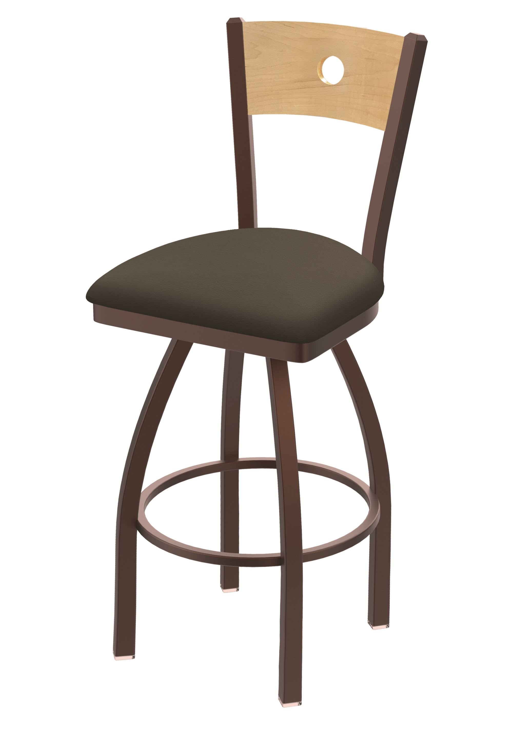 Swivel Counter Stool with Bronze Finish Q275615