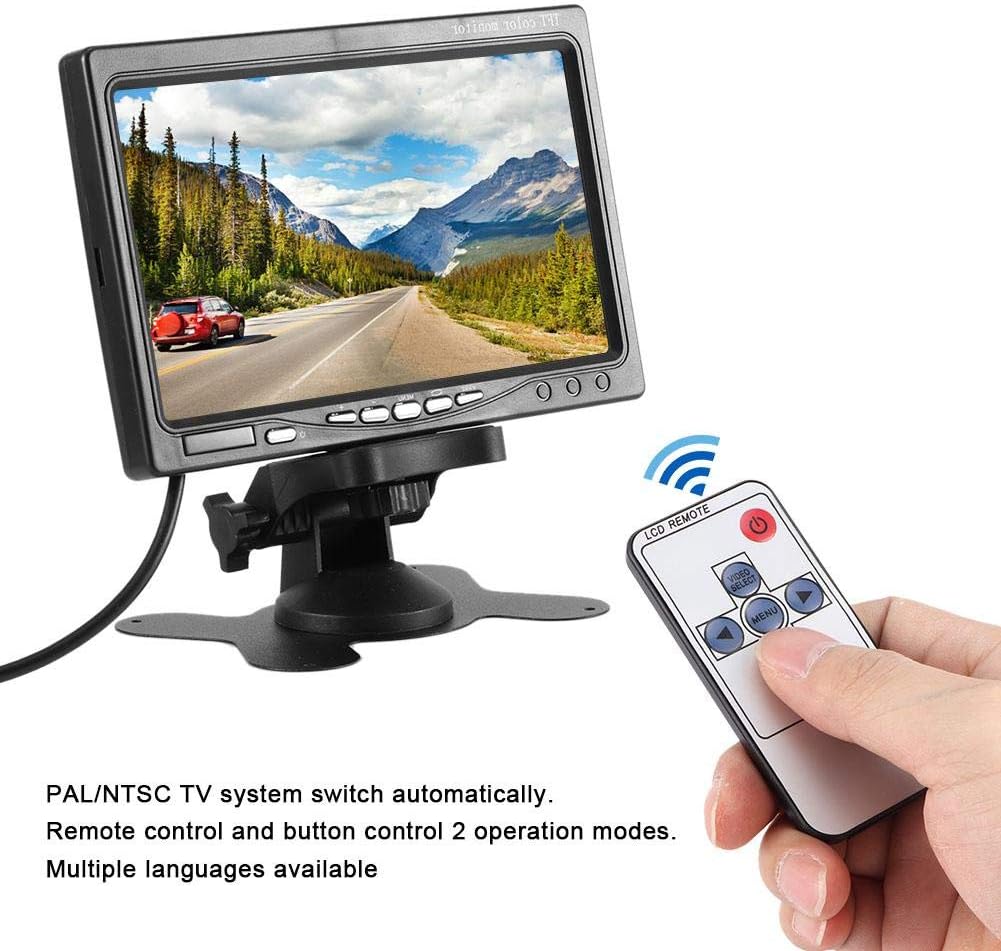 7in Car Monitor Reverse Rearview Display C1083