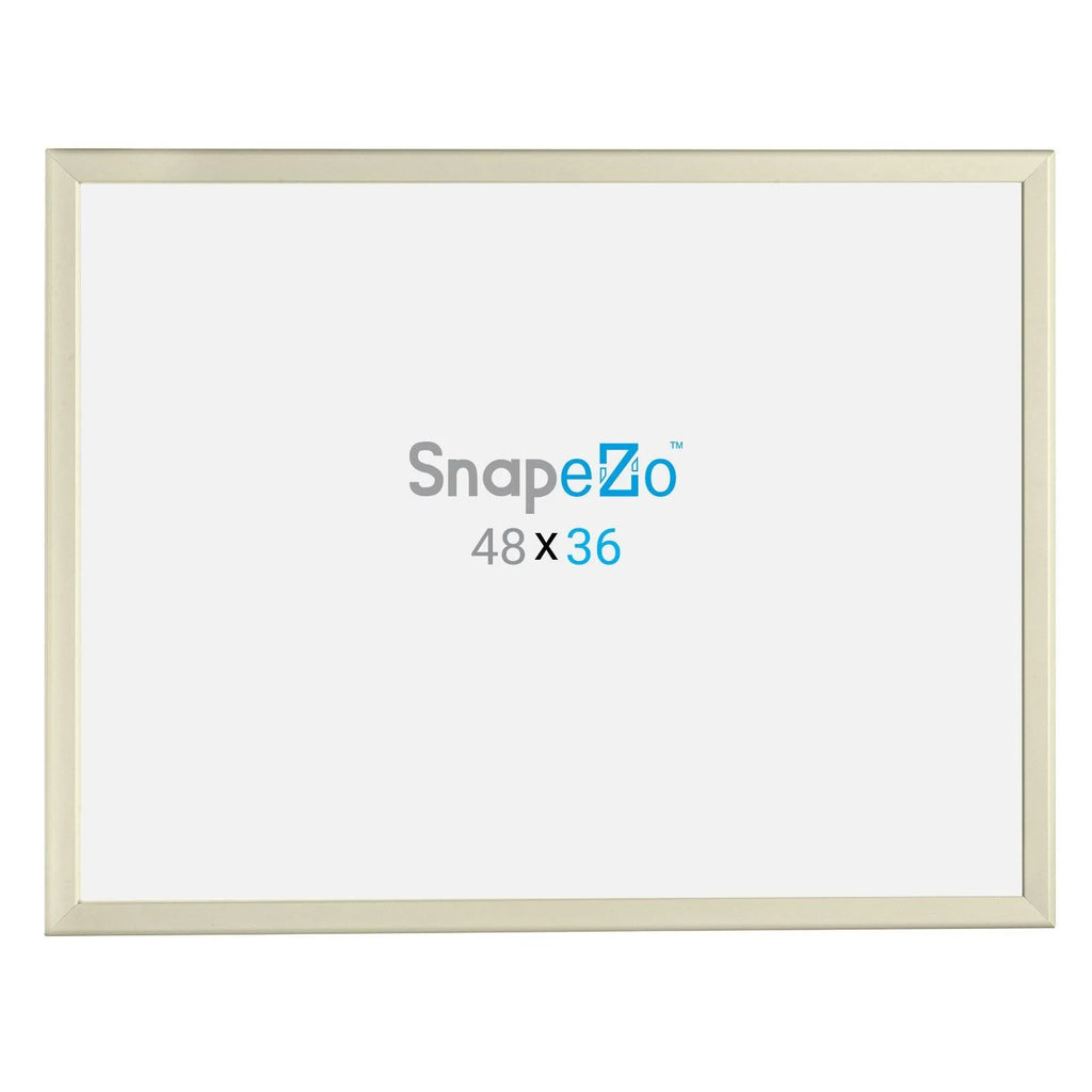 Cream Snap Frame Poster 36x48 C16429