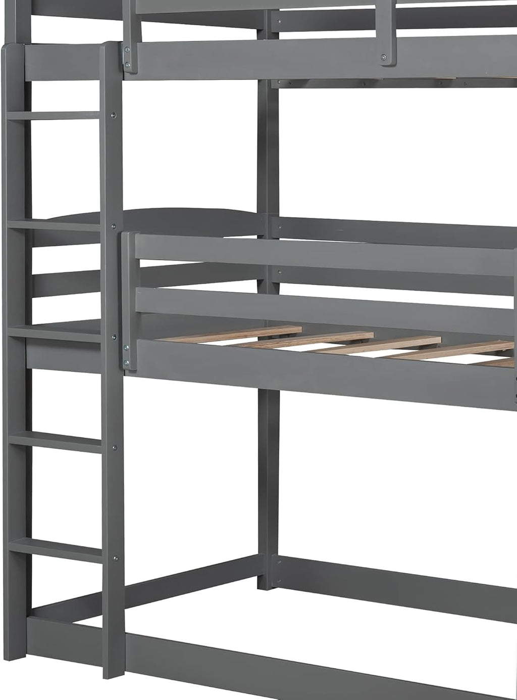 Solid Wood Twin Triple Bunk Bed G749056