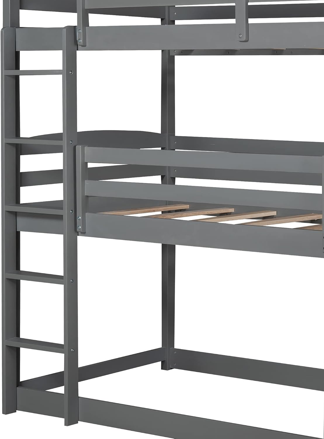 Solid Wood Twin Triple Bunk Bed G749056
