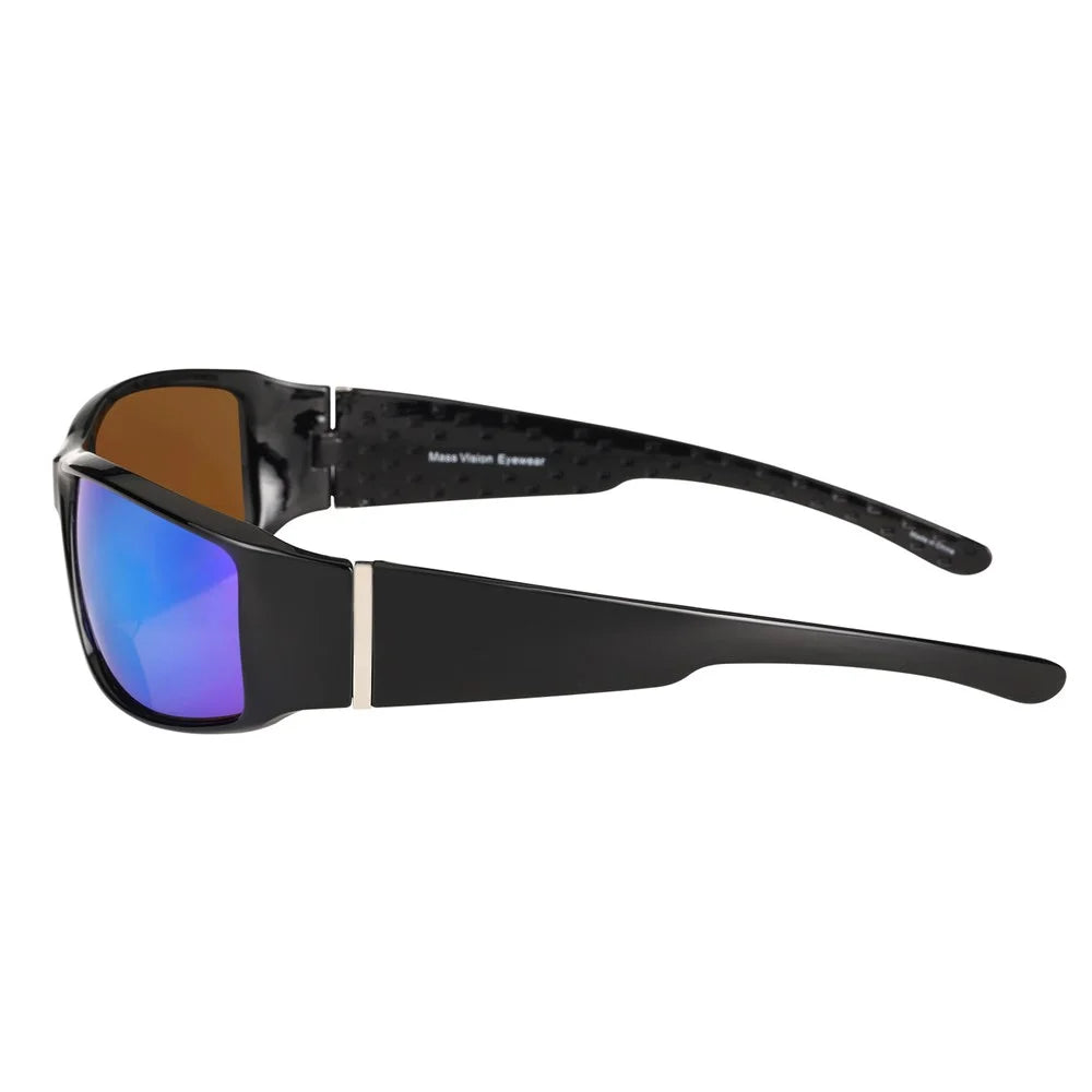 Polarized Full Frame Sport Wrap Bifocal Sunglasses X839