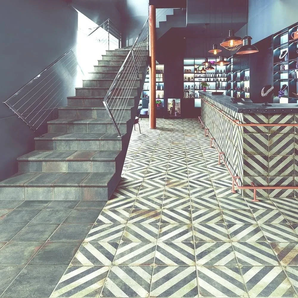 Textured Sto Obliqua Floor and Wall Tile X2590
