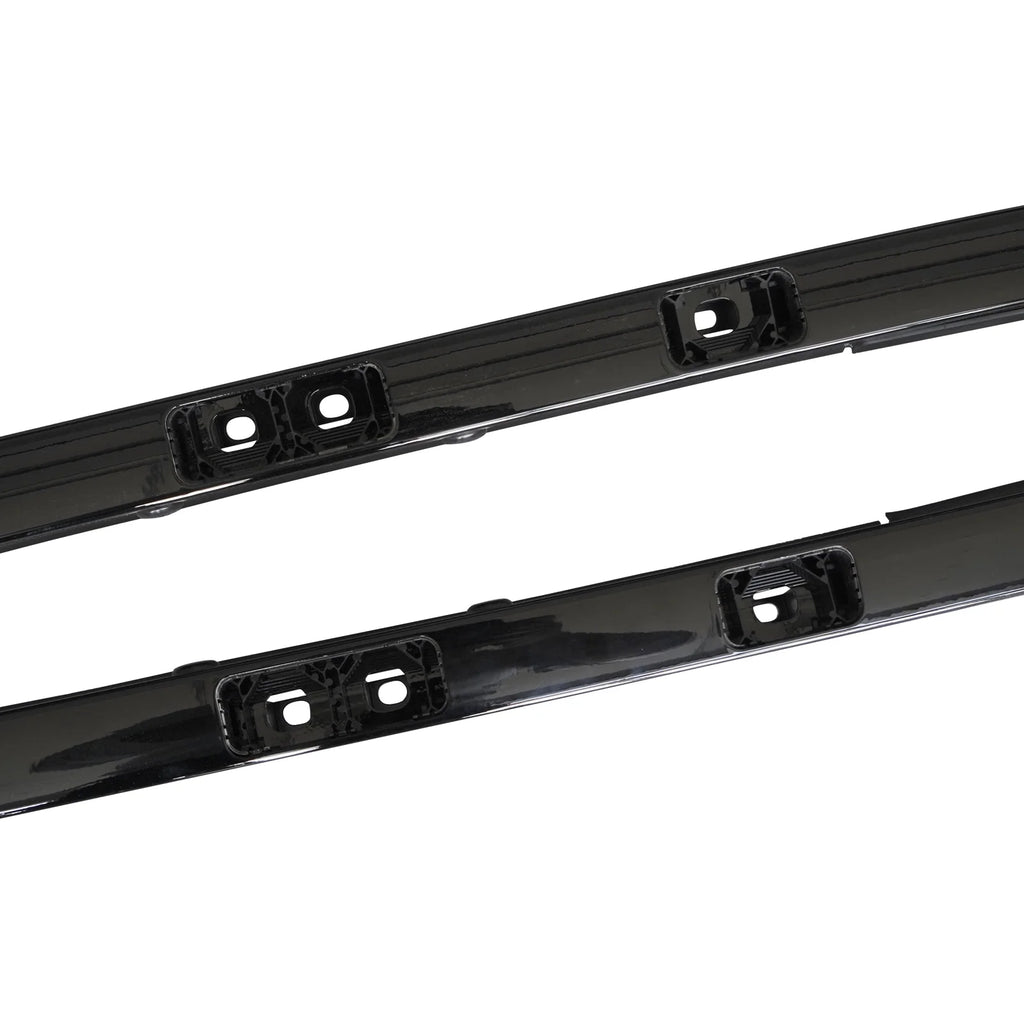 2PCS Car Top Roof Rack Rail Cross Bar Luggage Cargo Carrier Aluminum Black T2861
