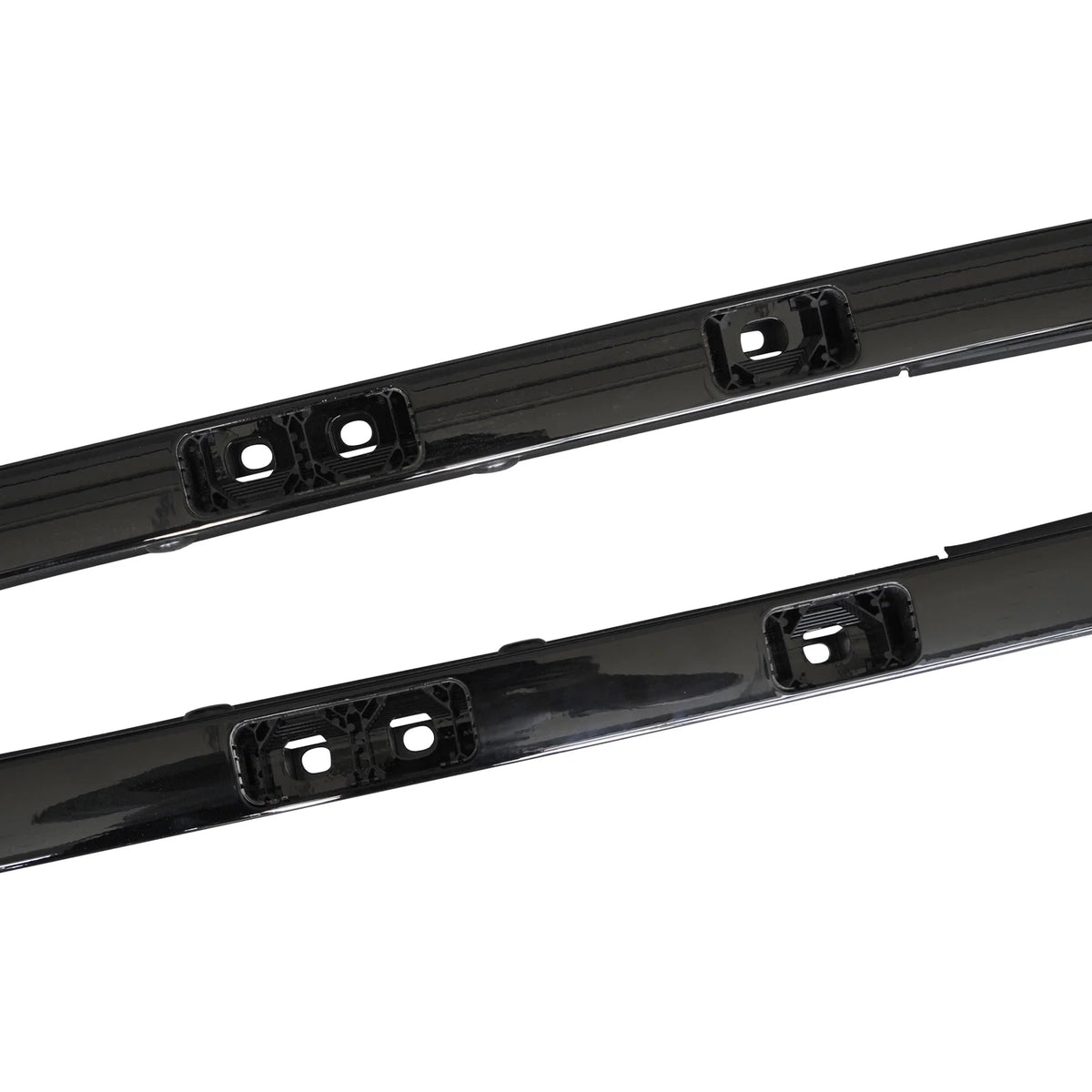 2PCS Car Top Roof Rack Rail Cross Bar Luggage Cargo Carrier Aluminum Black T2861