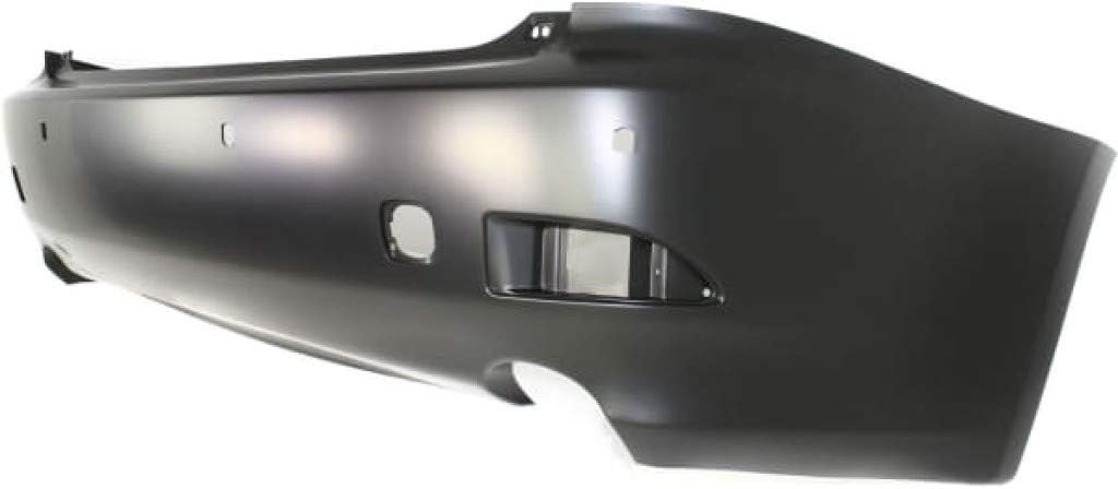 Primed Rear Bumper Cover with Park Dist Control Sensor Holes B288