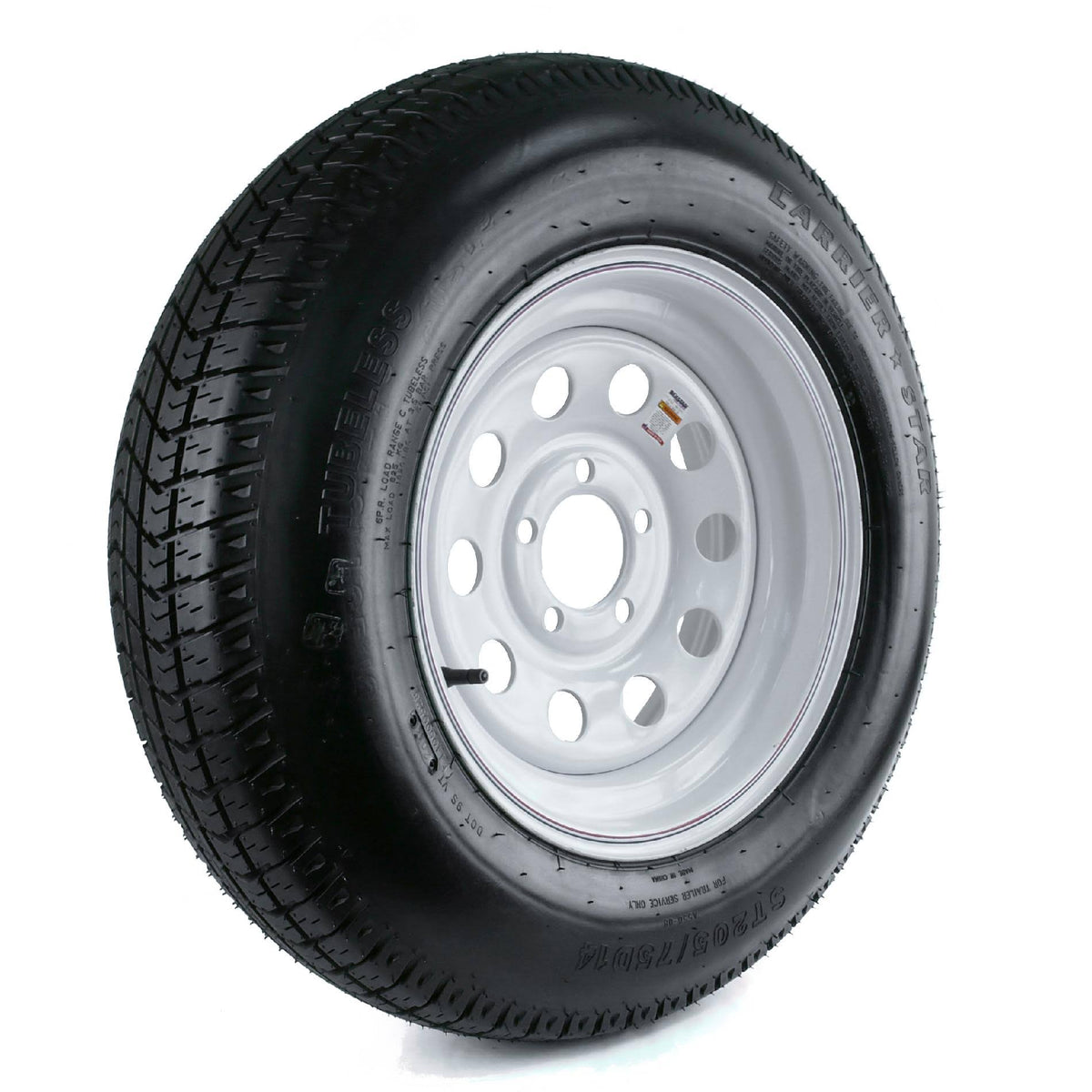 Trailer Tire and 5-Hole Mod Wheel B509493