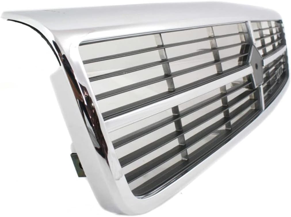 Chrome Shell Grille Assembly with Painted Black Insert I960801