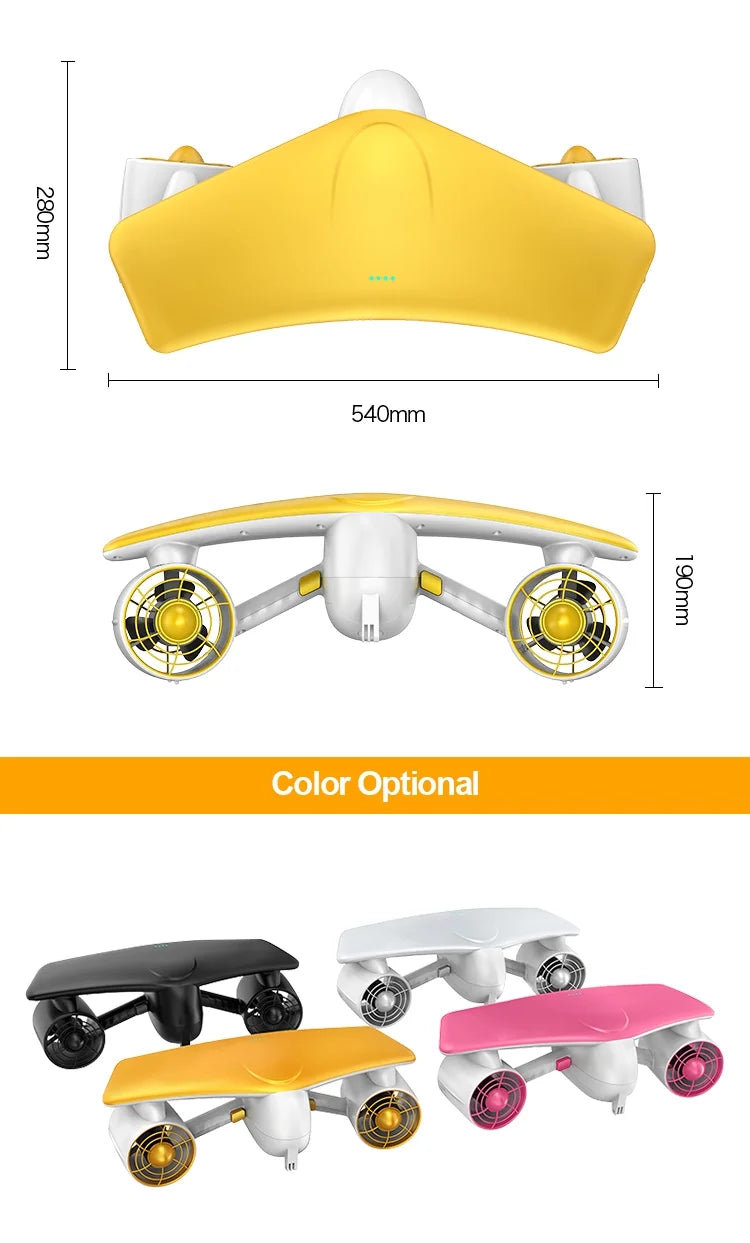 Yellow Sea Scooter 50m Maximum Depth T885