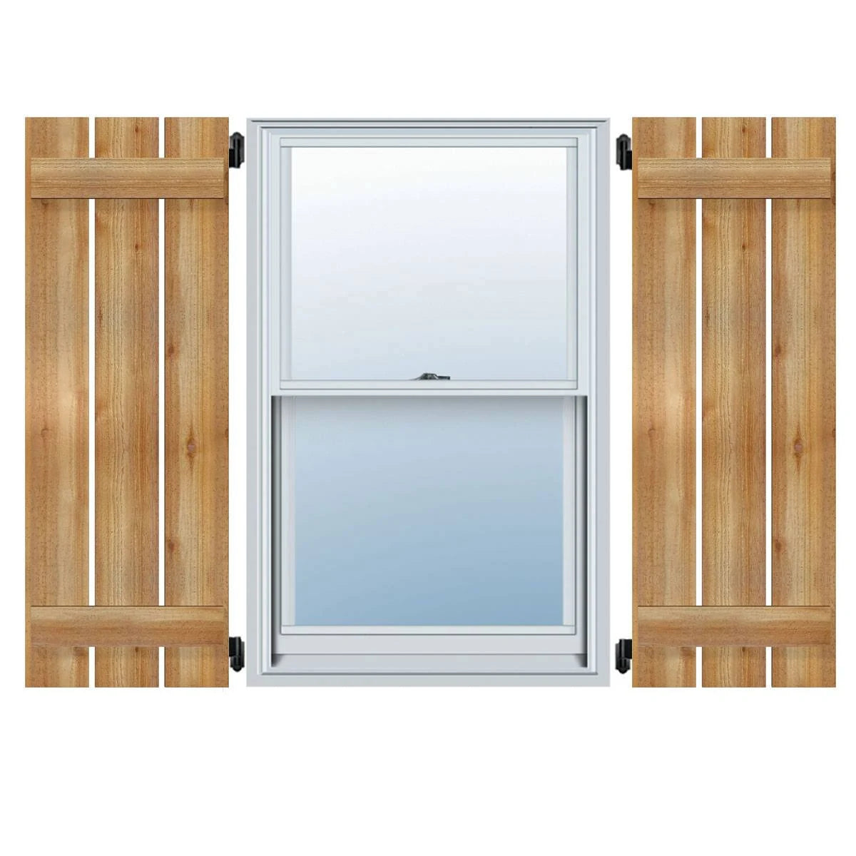 Rough Sawn Board-n-Batten Shutters X324
