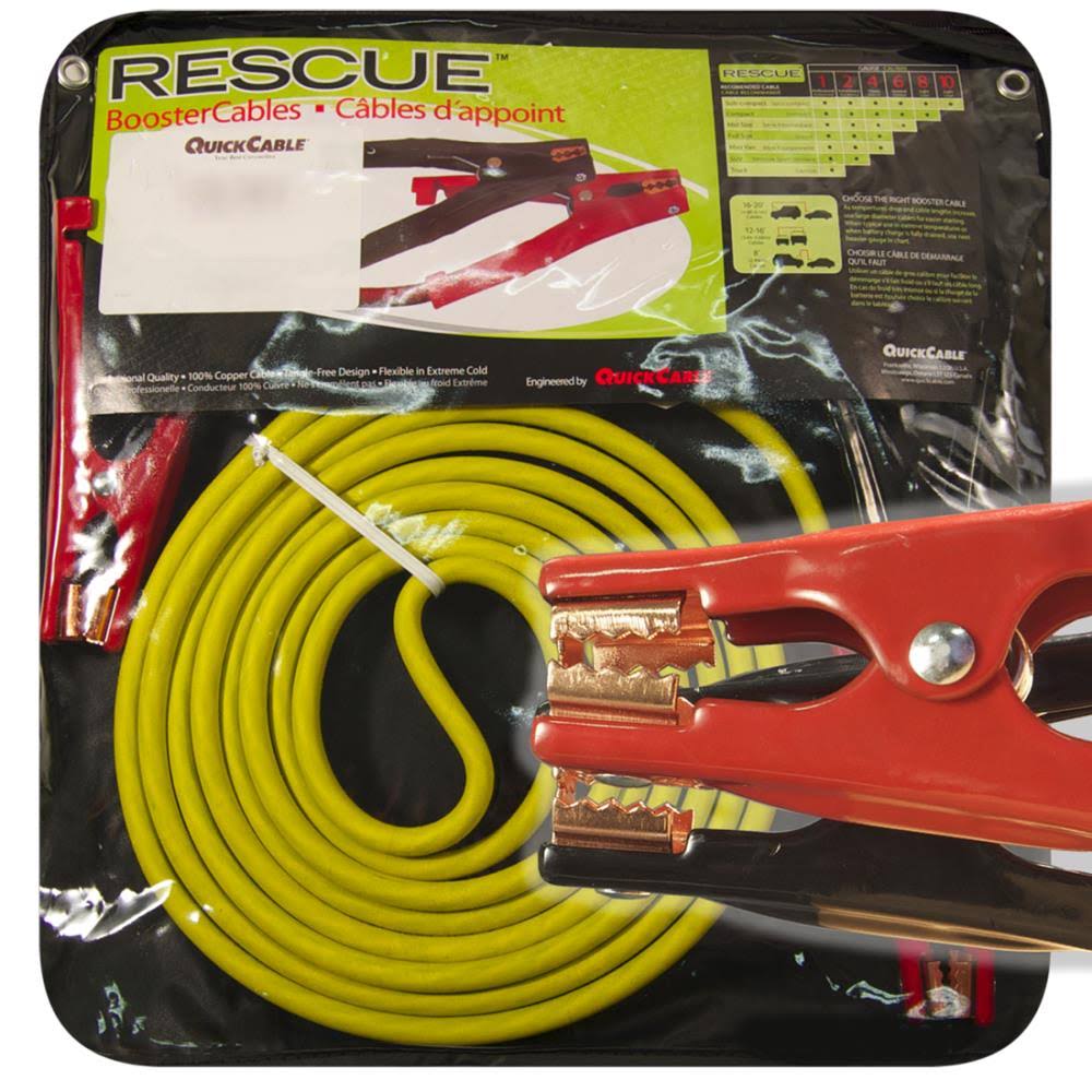 20' 4 Gauge 400 Amp Booster Cable X191618