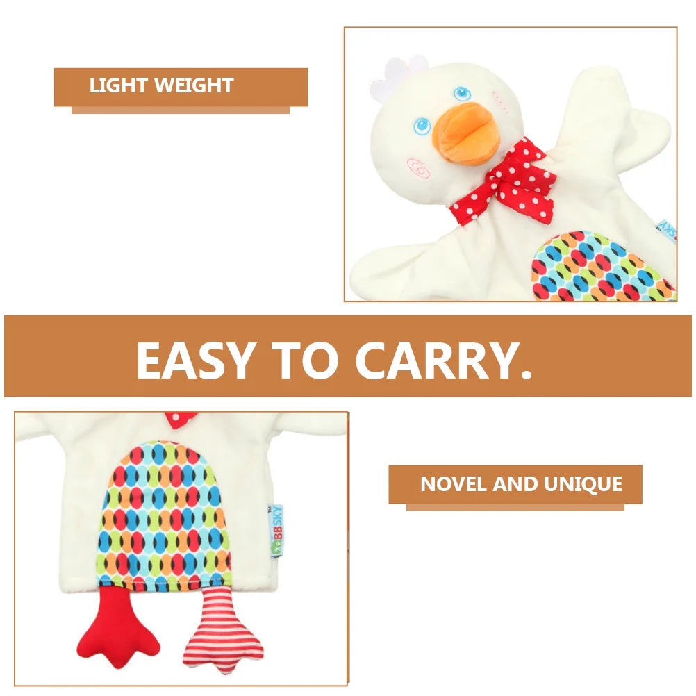 Cartoon Duck Hand Puppet Toy L196