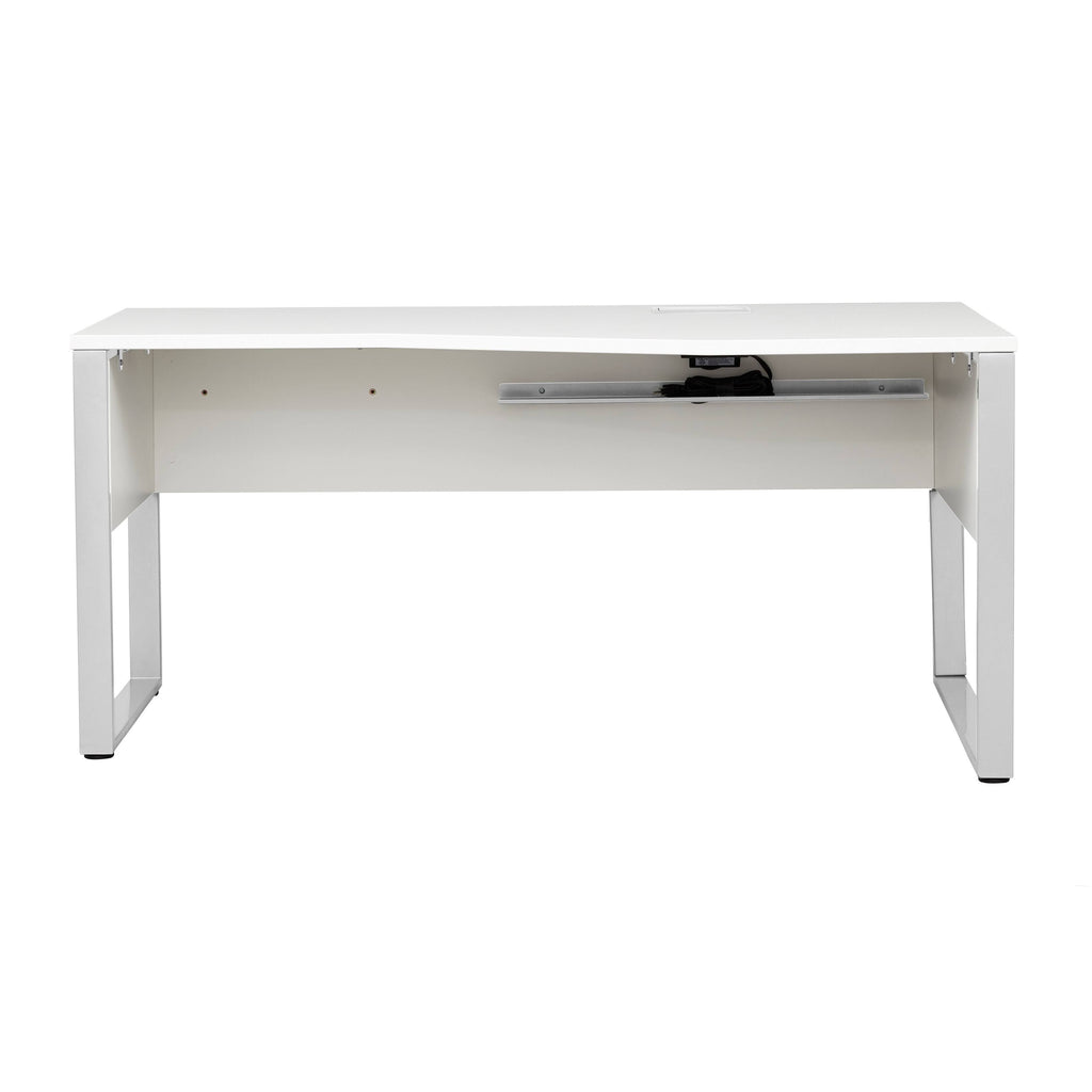 Crescent Desk 63x24/32 Inches in Espresso Y106749