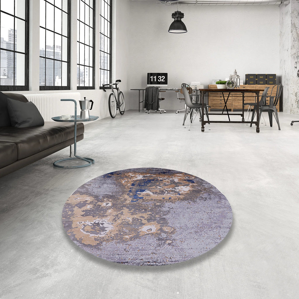 Cloudy Gray Rectangle Area Rug H860