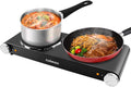 Double Burner Electric Cooktop, 1800W Stainless Steel, Pack of 2 S8899