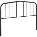 Black Queen Metal Headboard K434951