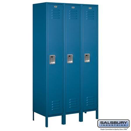 Blue Metal Locker B763