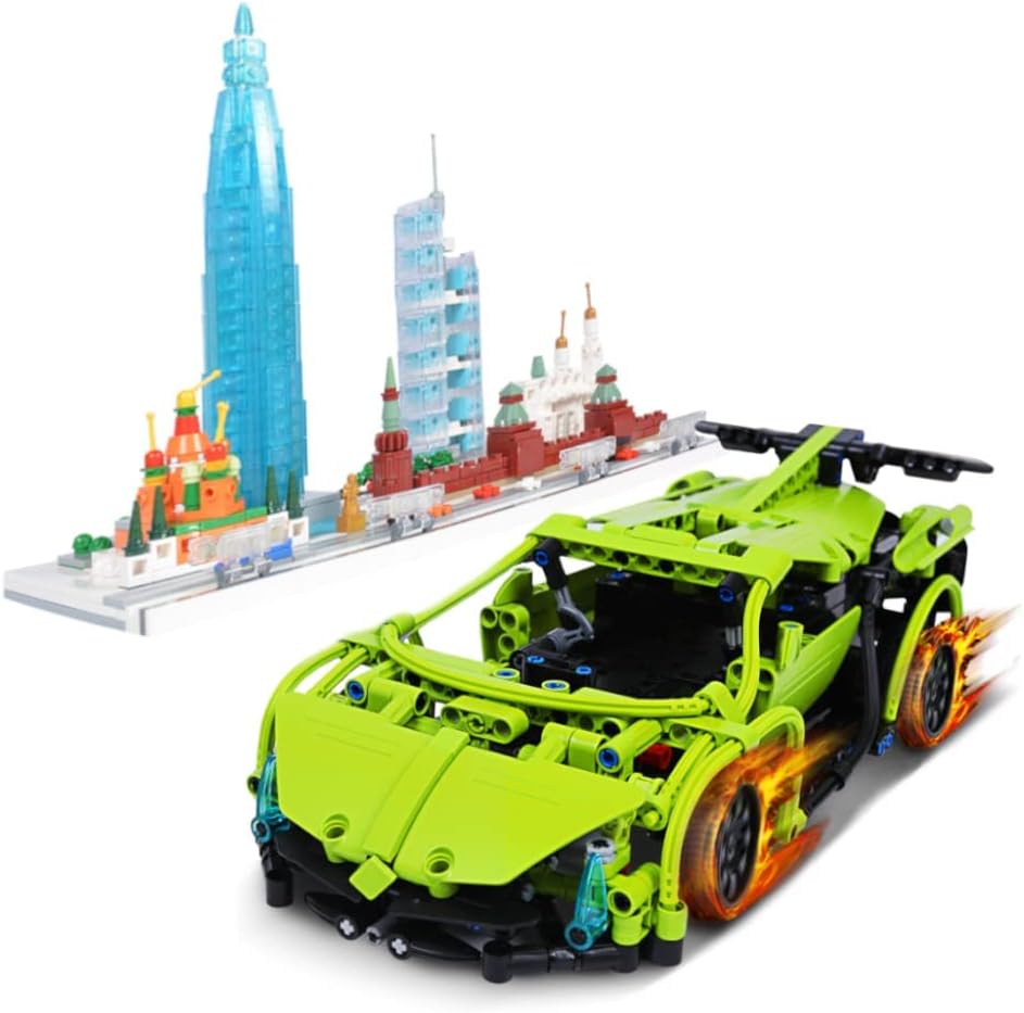 Building Blocks Set and Skyline City Architecture Building Bricks Set B8270