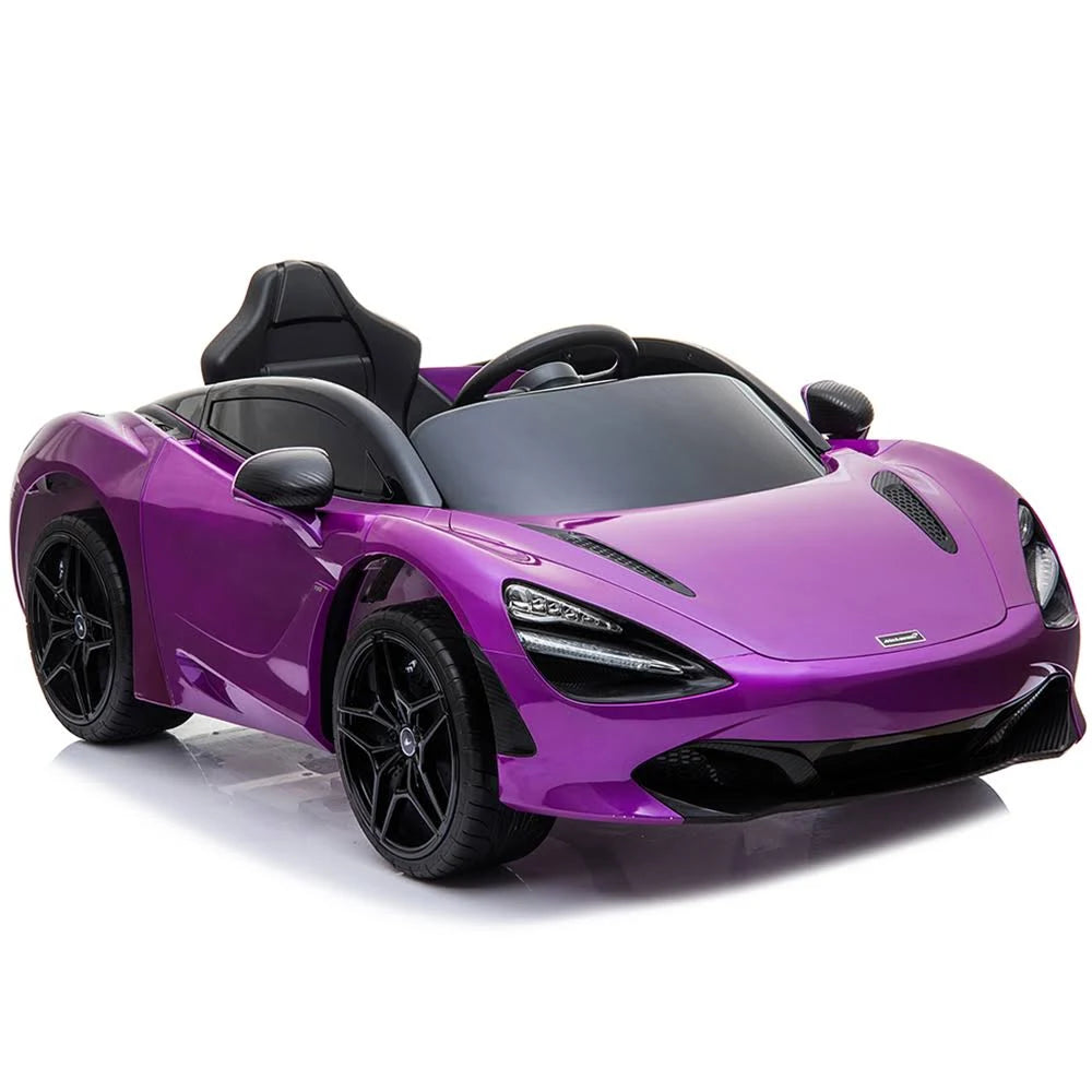 Purple Electric Ride on Car with Remote Control U308782