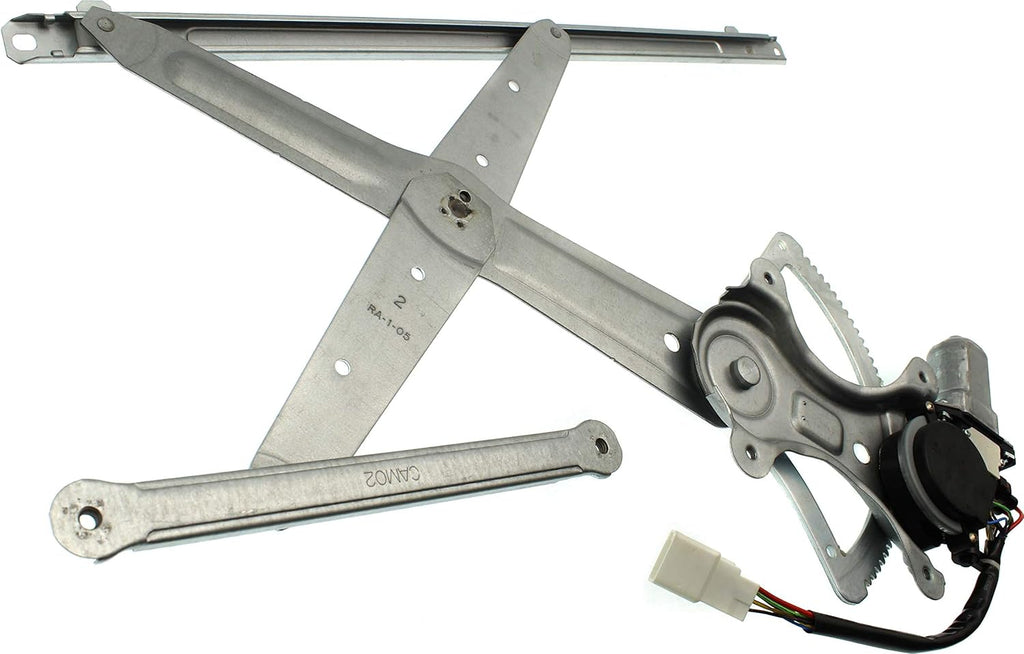 Front Window Regulator with Motor 5 Pins Driver Side Pack of 2 I370817