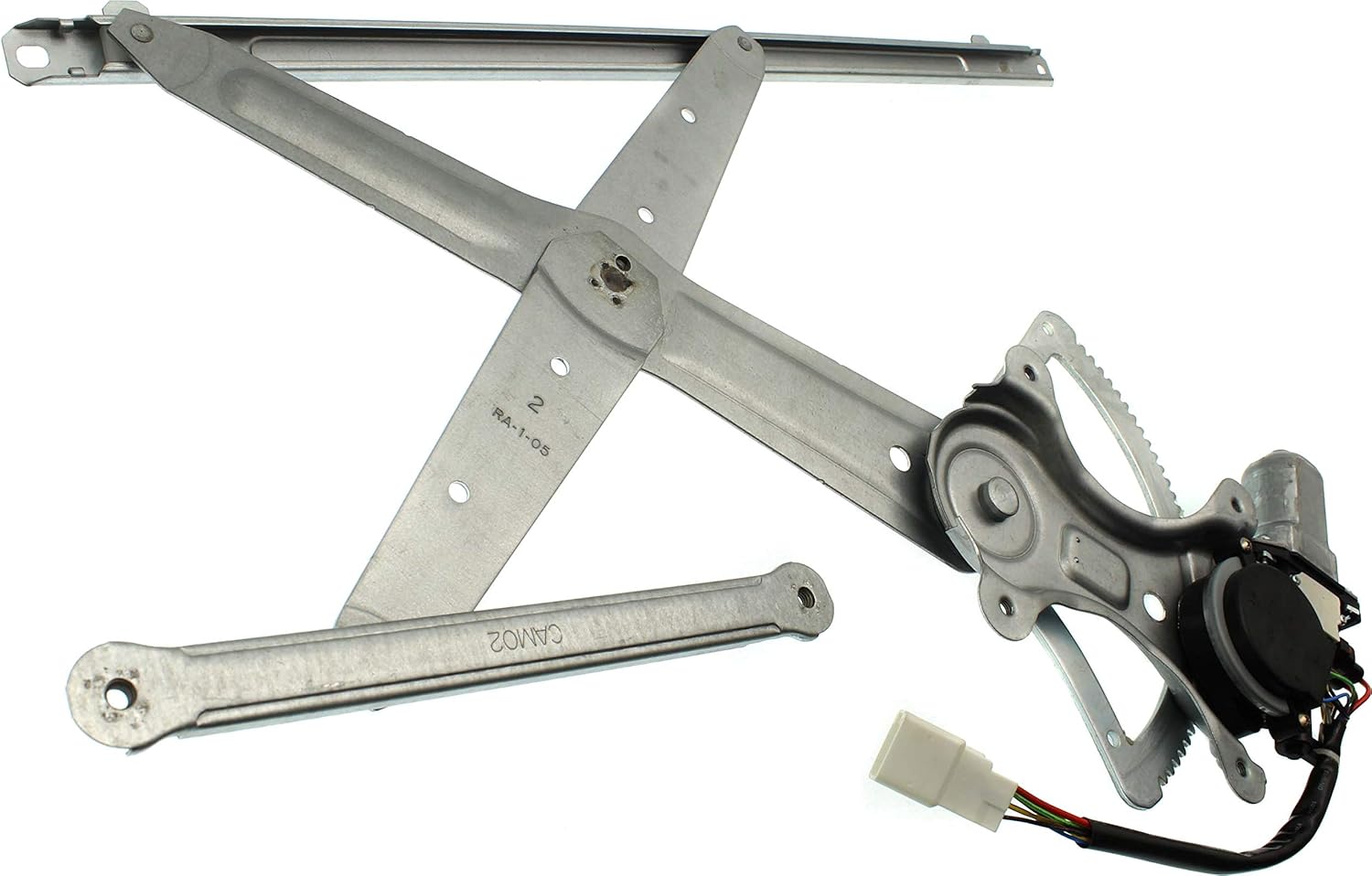 Front Window Regulator with Motor 5 Pins Driver Side Pack of 2 I370817