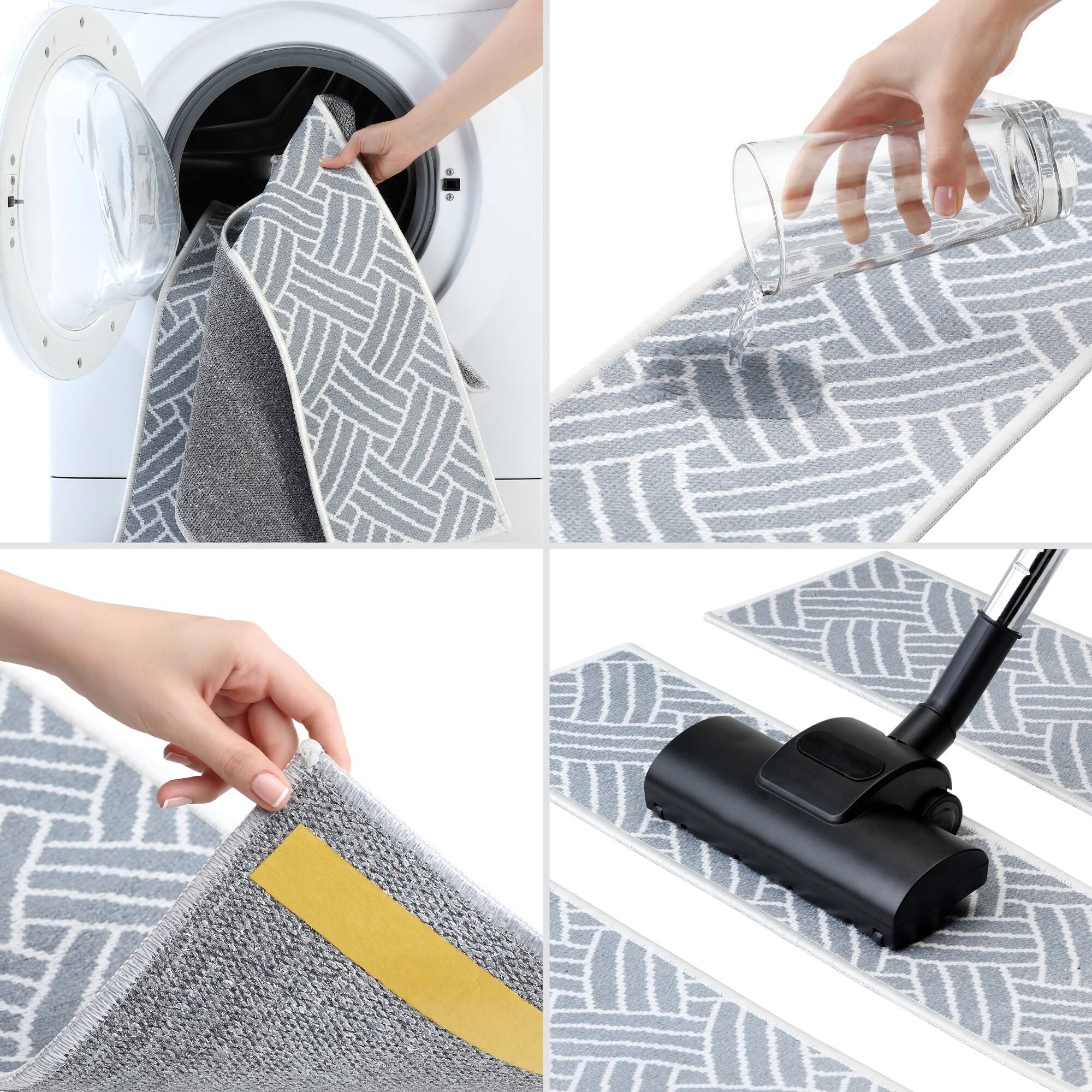 70% Cotton Anti-Slip Stair Treads K5834