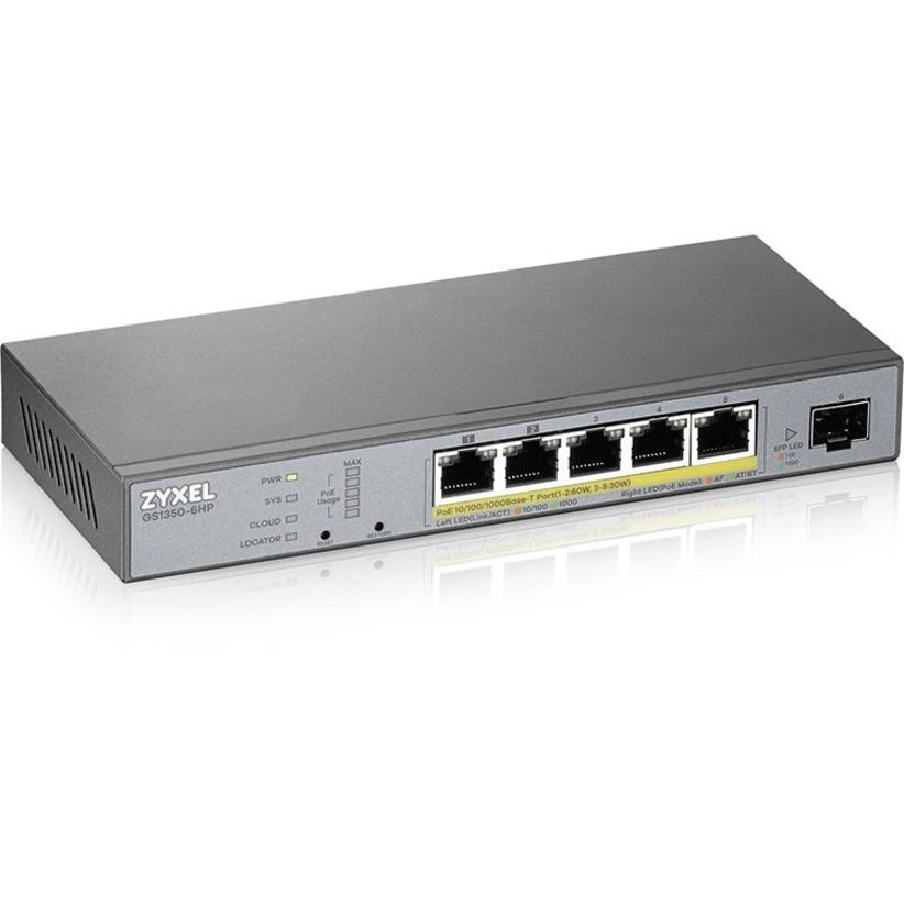 5-Port GbE Smart Managed PoE Switch M18554