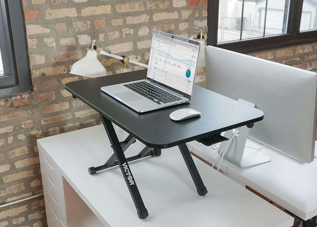 Adjustable Standing Desk, 29”x18.5, Black X8230