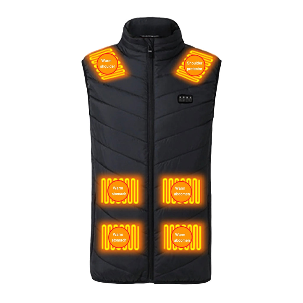 Waterproof Heated Vest with 4 in 1 Smart Controller W906544