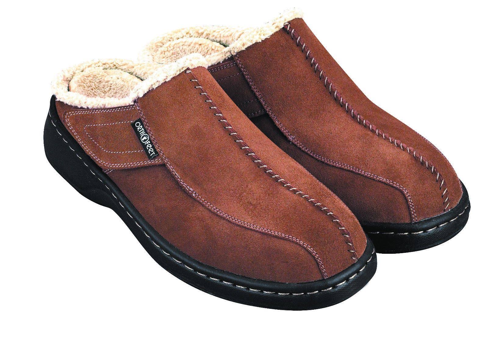 Brown Orthofeet Shoes I746