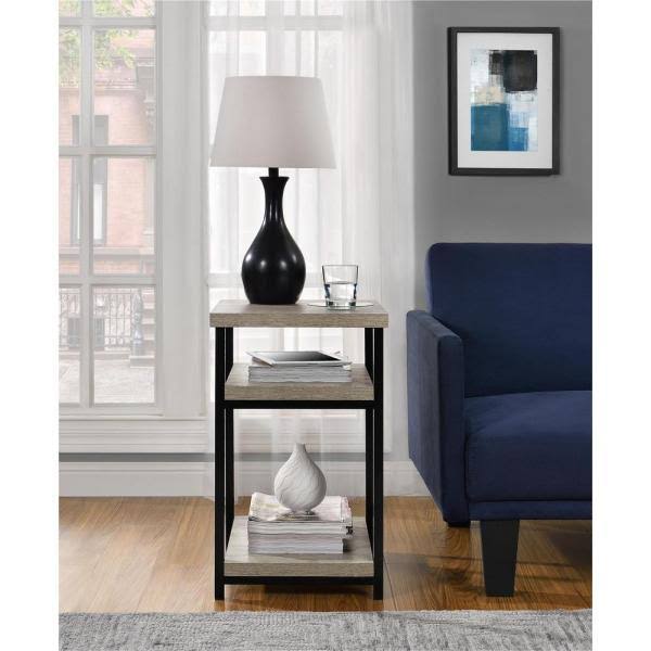 Weathered Oak End Table S1479