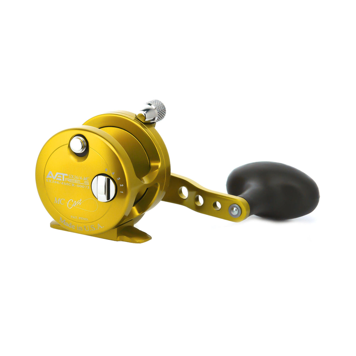 Gold 2-Speed Lever Drag Casting Reels P55406