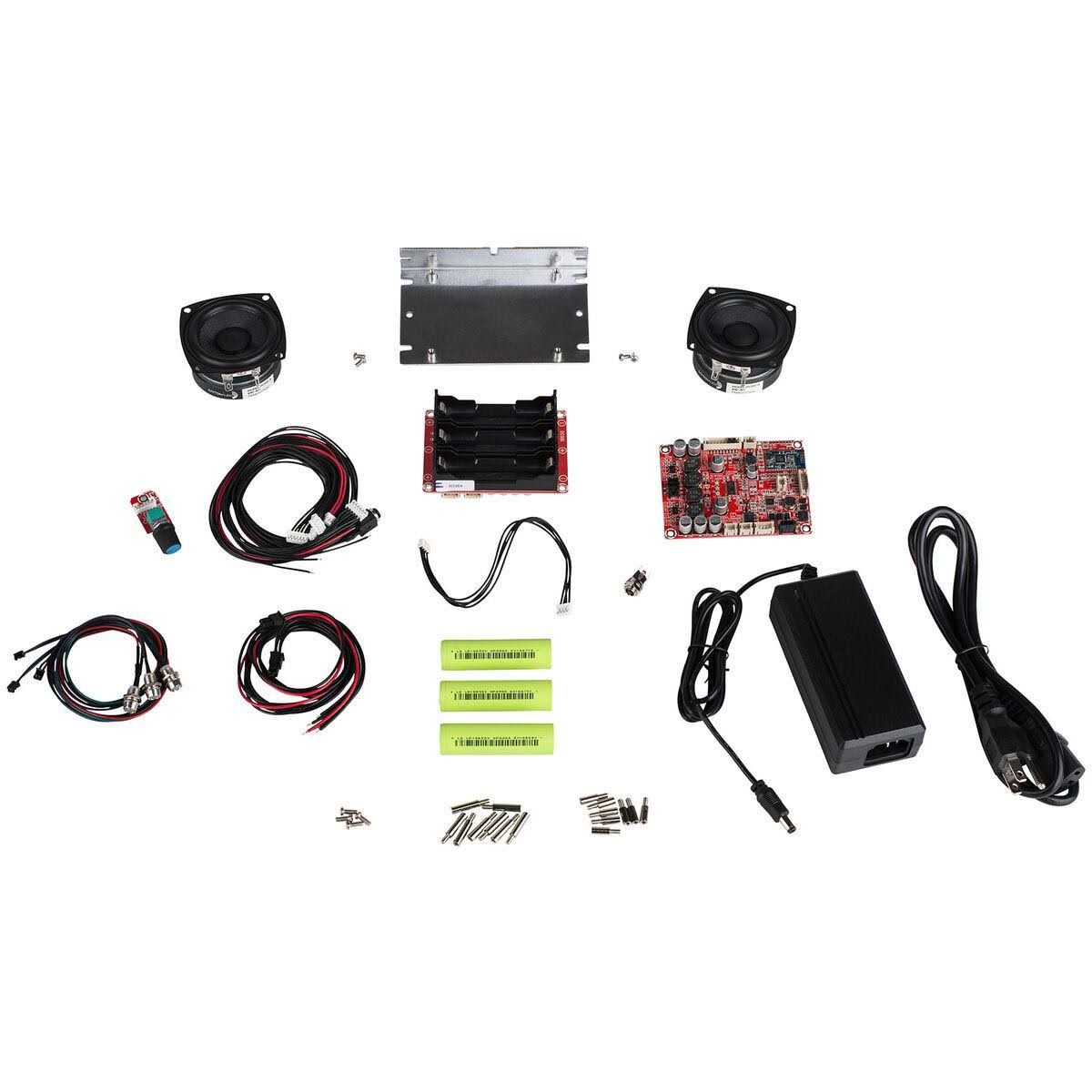 Portable 30 Watt Bluetooth Speaker Package with 2-1/2x22 Full-Range Drivers A878022