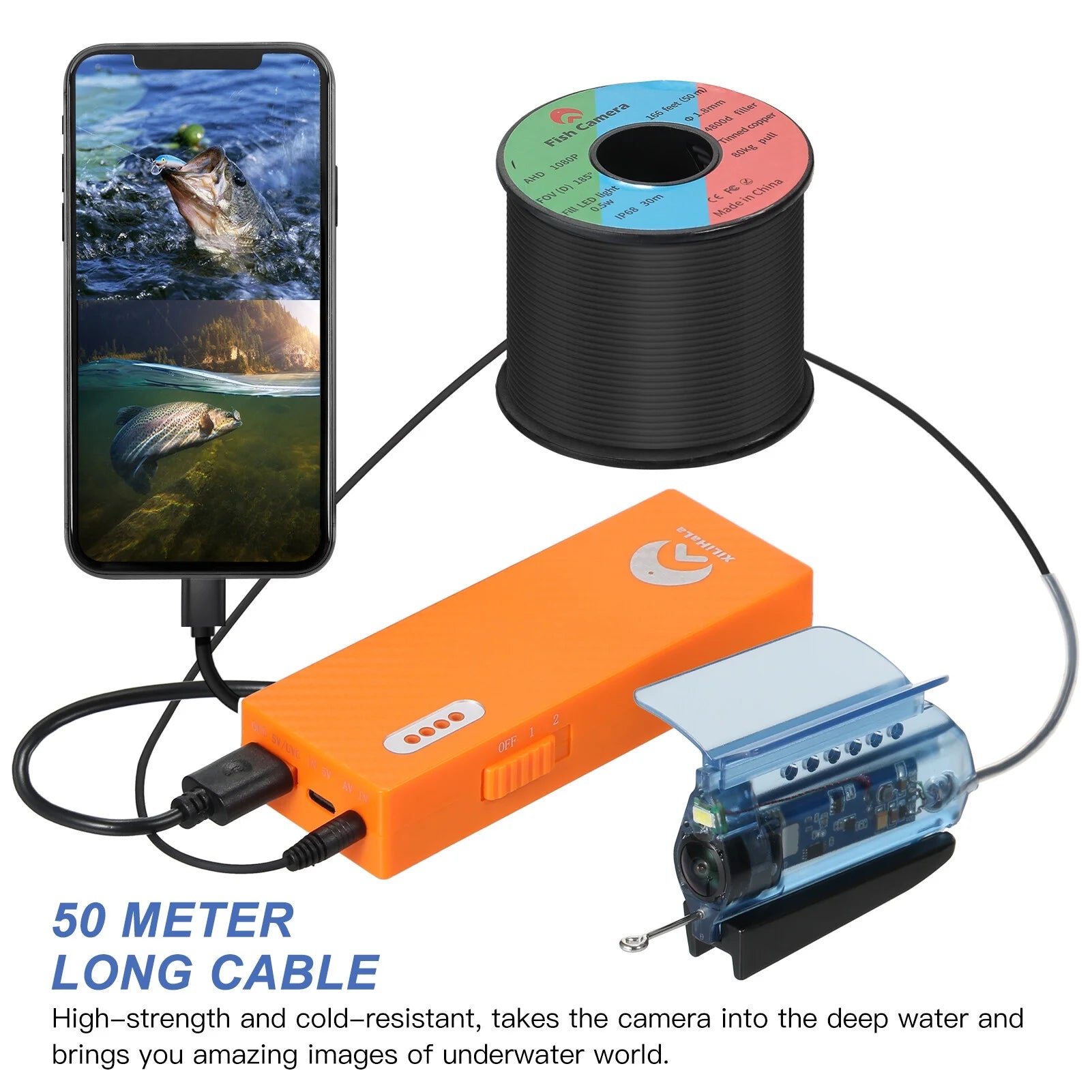 1080P Underwater Fishing Camera with APP Control P581