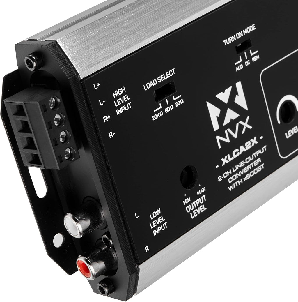 2-Channel Line Out Converter with Bass Enhancer E7128