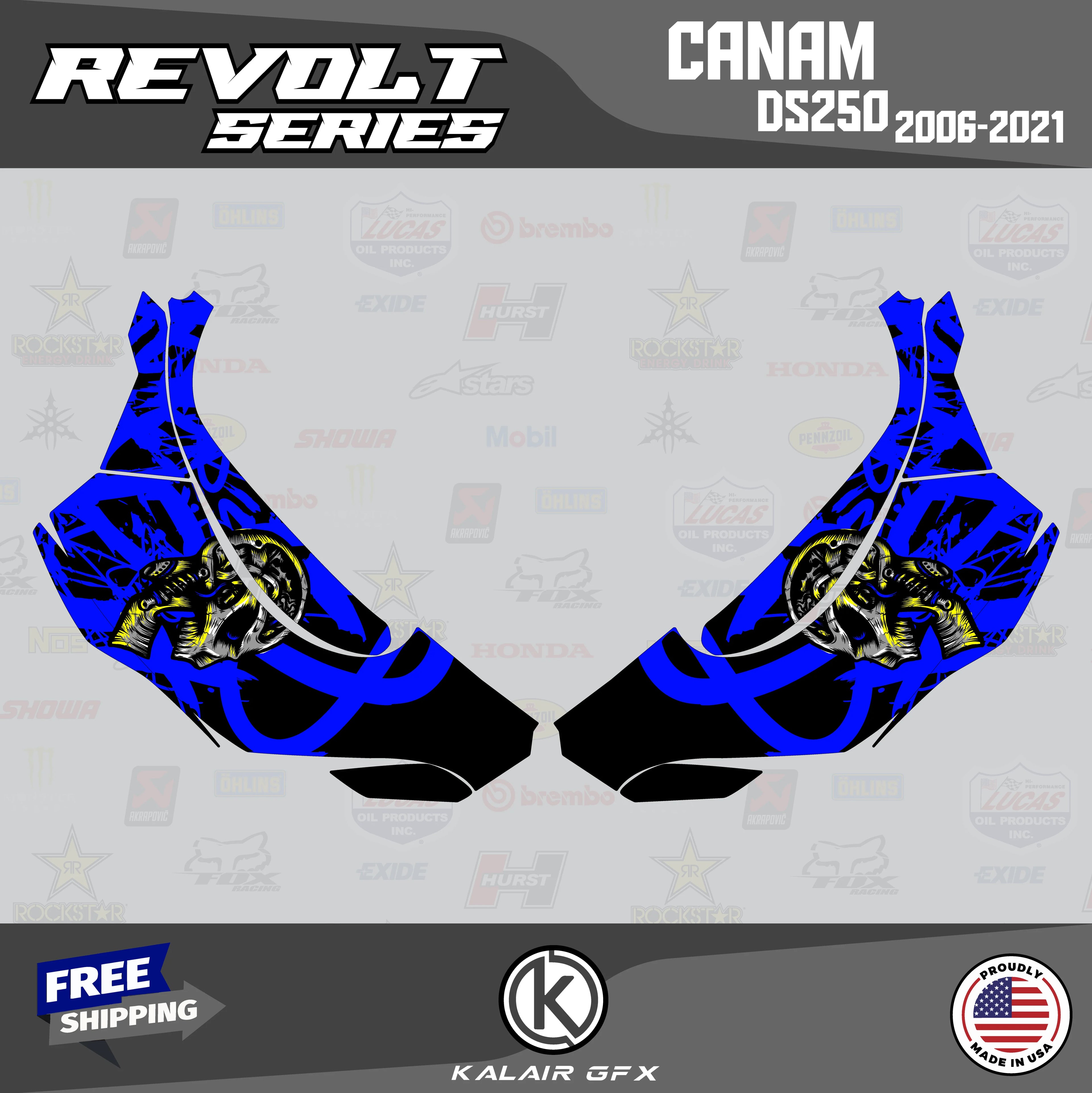 GFX Graphics Kit for Canam DS250 (2006-2021) N2329