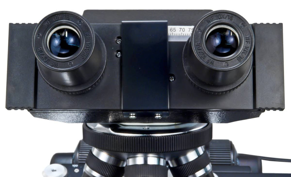 Compound Binocular Microscope with Aluminum Carrying Case A2376