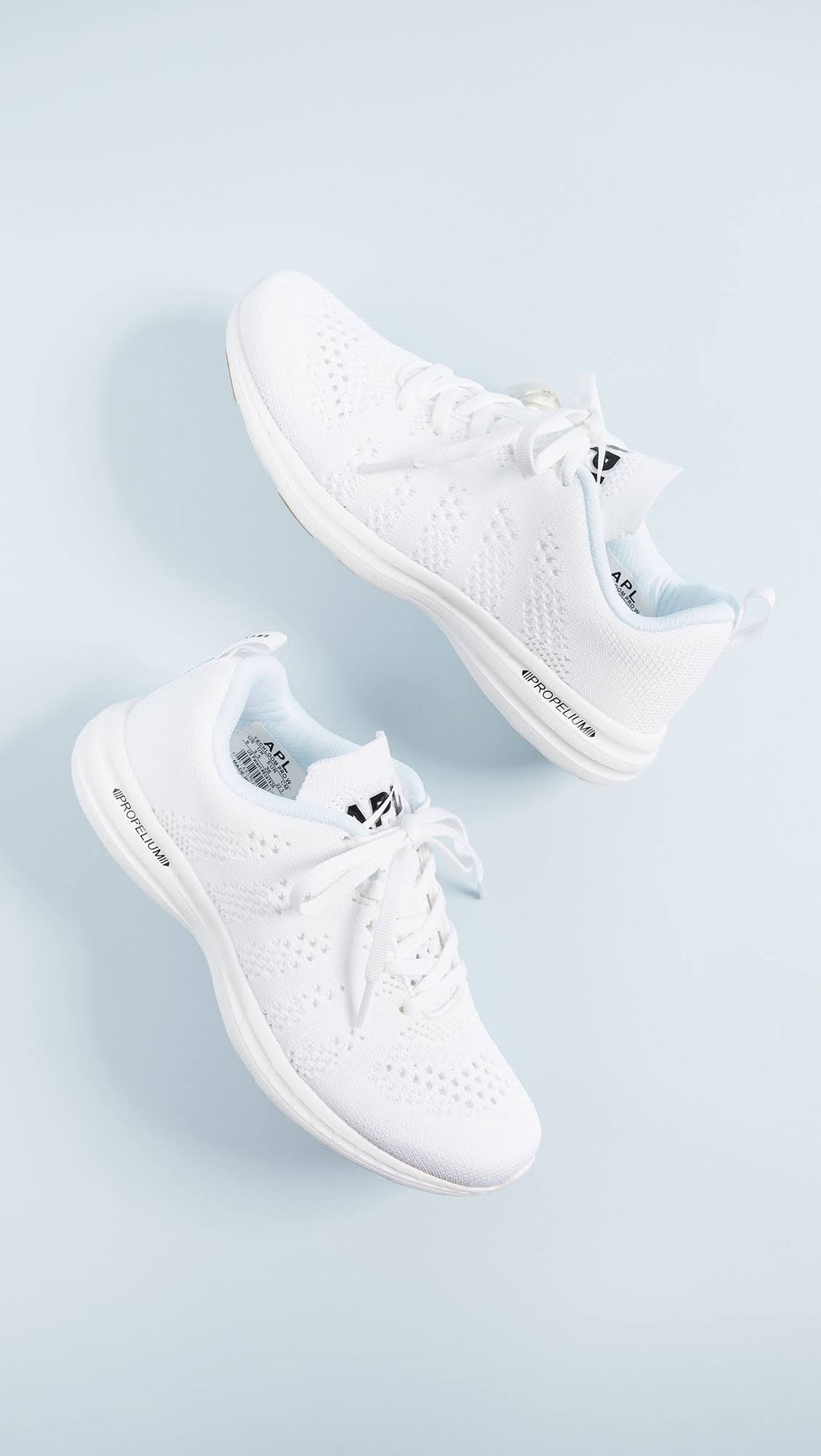 White Black Gum Techloom Shoes R4065