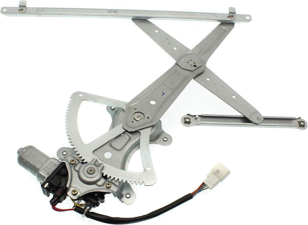 Front Window Regulator with Motor 5 Pins Driver Side Pack of 2 I370817