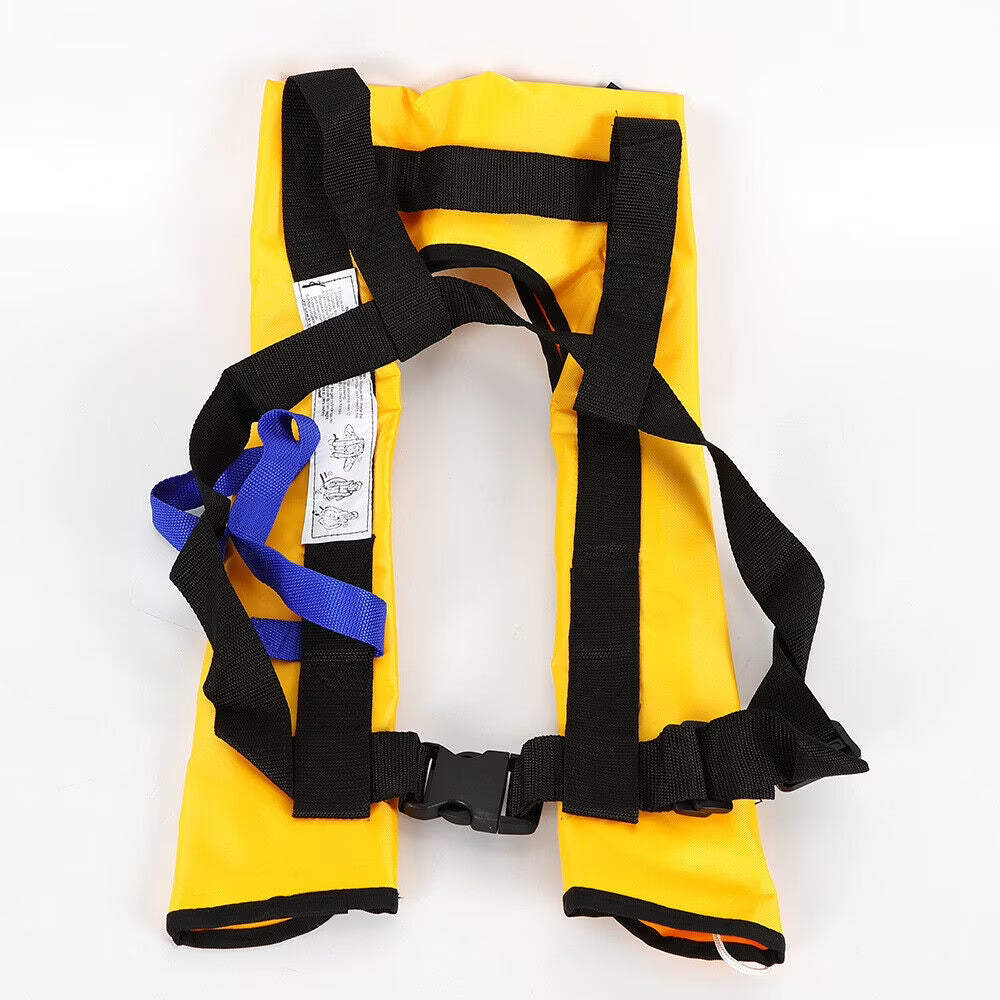 Adult Manual/Automatic CO2 Inflatable Life Jacket Vest PFD E12566