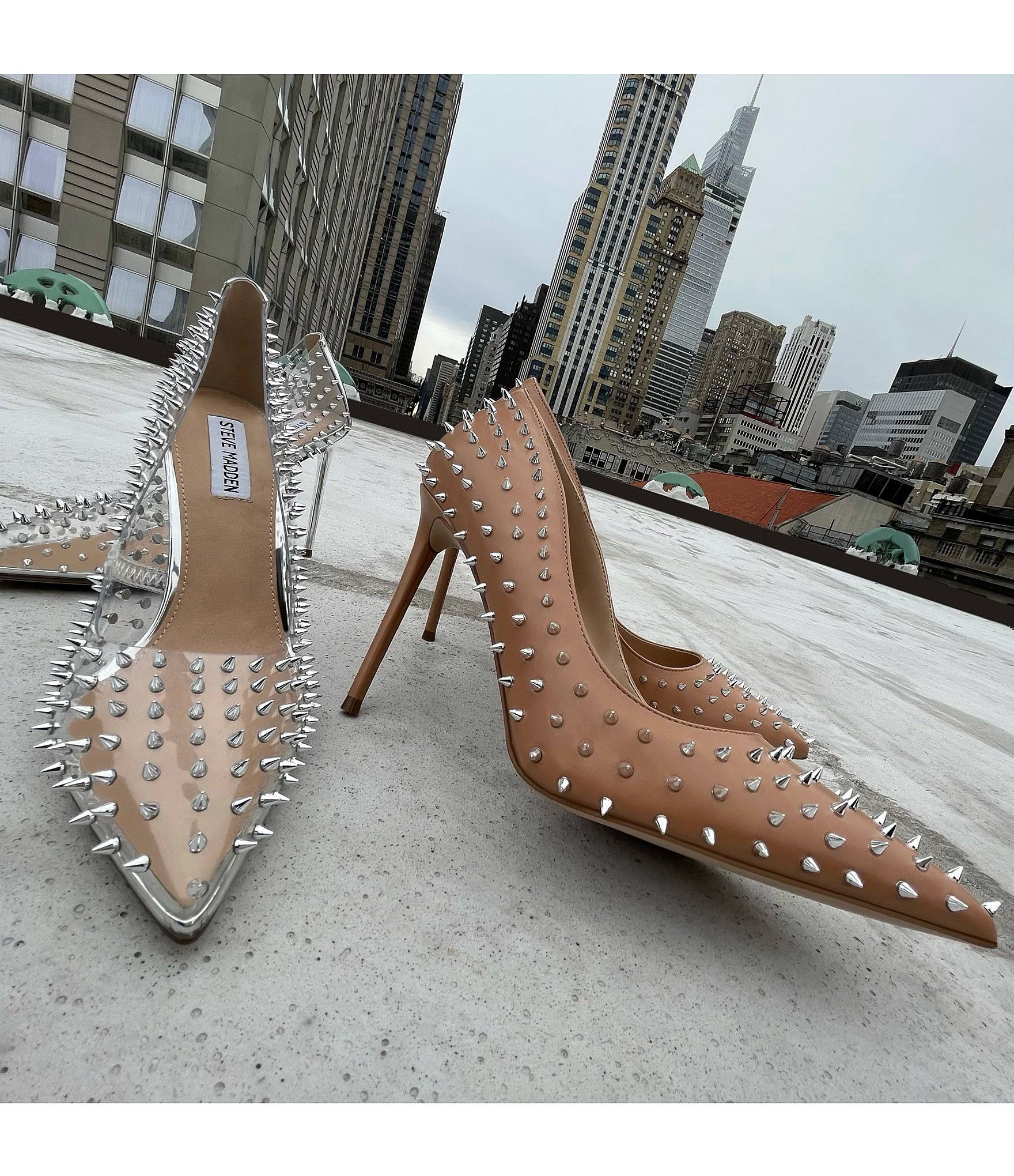 Studded Stiletto Pumps R1933