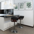 Charcoal Grey Adjustable Swivel Bar Stool N767742