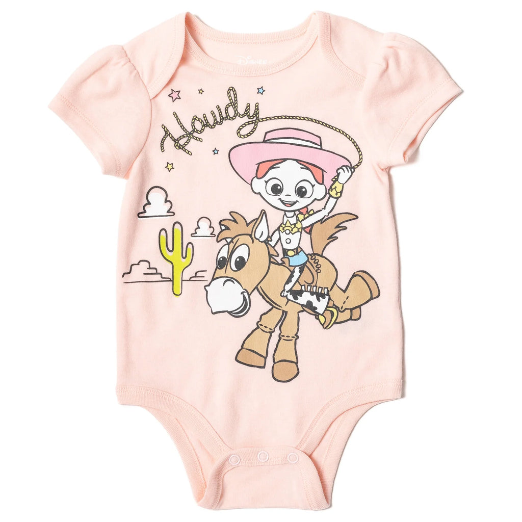 3 Piece Baby Girls Bodysuit Pants and Headband Outfit Set W342